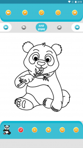 اسکرین شات 3 برنامه Drawing & Coloring