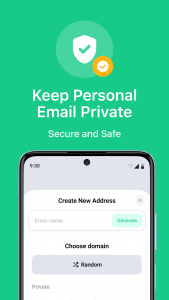 اسکرین شات 5 برنامه Temp Mail - Temporary Email