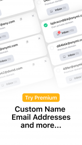 اسکرین شات 4 برنامه Temp Mail - Temporary Email