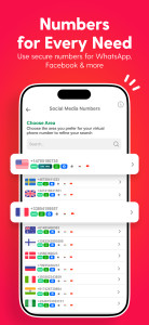 اسکرین شات 3 برنامه Temp Number - 2nd Phone Number