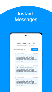 اسکرین شات 3 برنامه Receive SMS Online Temp Number