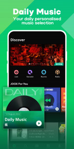 اسکرین شات برنامه JOOX Music 1