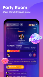 اسکرین شات برنامه WeSing - Karaoke, Party & Live 4