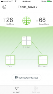 اسکرین شات 4 برنامه Tenda WiFi
