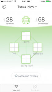 اسکرین شات 5 برنامه Tenda WiFi