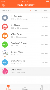 اسکرین شات 1 برنامه Tenda WiFi