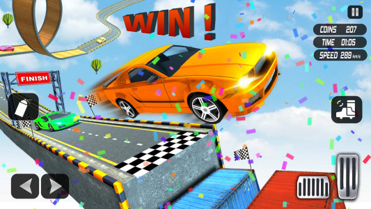 اسکرین شات بازی Extreme Car Stunt 3D: Car Game 4