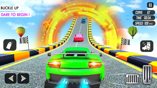 اسکرین شات بازی Extreme Car Stunt 3D: Car Game 1