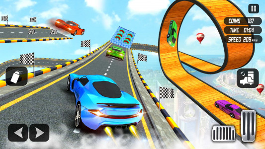 اسکرین شات بازی Extreme Car Stunt 3D: Car Game 2