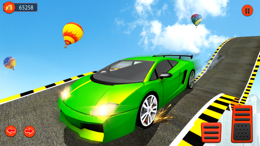 اسکرین شات بازی Crazy Superhero Stunt Car Game 3