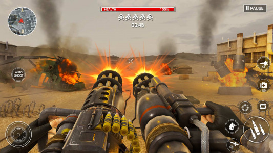 اسکرین شات بازی Heavy War Guns Battlegrounds 1