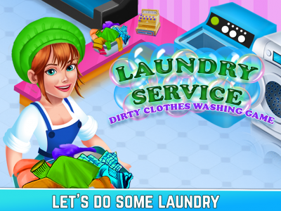 اسکرین شات برنامه Laundry Shop Washing Games Sim 5