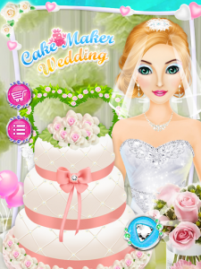 اسکرین شات بازی Cake Maker –Wedding Decoration 1