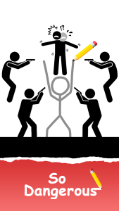 اسکرین شات 3 بازی Save The Stick: Draw 2 Save