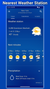 اسکرین شات 7 برنامه Weather: Clear Skies