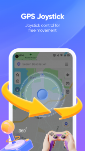اسکرین شات برنامه iAnyGo: Fake GPS, JoyStick 4