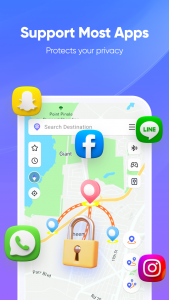 اسکرین شات برنامه iAnyGo: Fake GPS, JoyStick 5