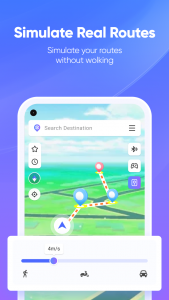 اسکرین شات برنامه iAnyGo: Fake GPS, JoyStick 3