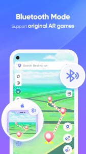 اسکرین شات برنامه iAnyGo: Fake GPS, JoyStick 2