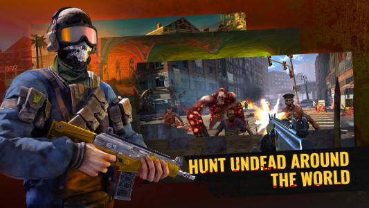 اسکرین شات بازی Undead Clash: Zombie Games 3D 3