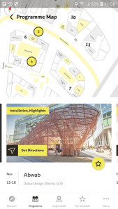اسکرین شات برنامه Dubai Design Week App 5
