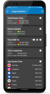 اسکرین شات 8 برنامه Lock Me Out - App/Site Blocker