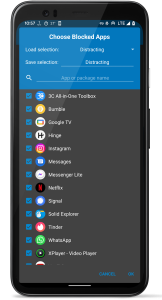 اسکرین شات 6 برنامه Lock Me Out - App/Site Blocker