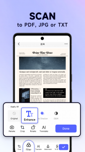 اسکرین شات 1 برنامه TeraScan - AI PDF Scanner
