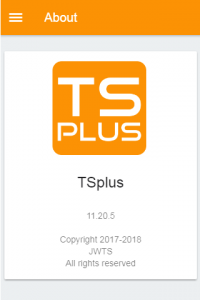 اسکرین شات برنامه TSplus Remote Desktop 4