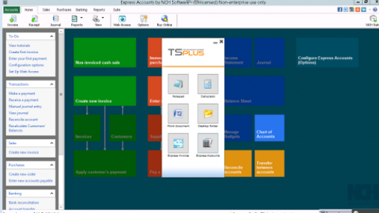 اسکرین شات برنامه TSplus Remote Desktop 7