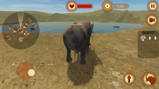 اسکرین شات بازی Angry Elephant 1