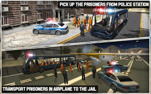 اسکرین شات بازی Airplane Prisoner Transport 3