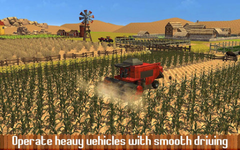 اسکرین شات بازی Farming Sim Hill Tractor 2