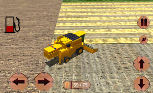 اسکرین شات بازی Farming Sim Hill Tractor 6