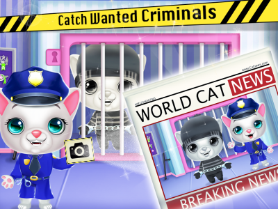 اسکرین شات بازی Kitty Cat Police Fun Care 3