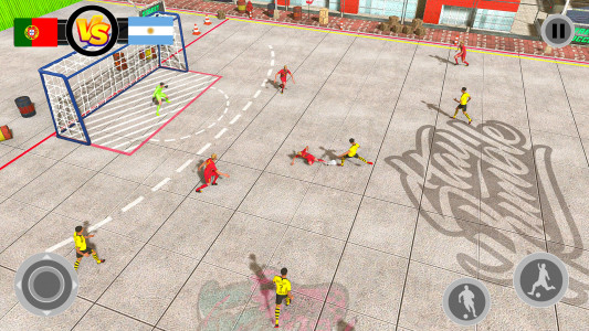 اسکرین شات بازی Street Football Game Real Kick 1