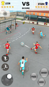 اسکرین شات بازی Street Football Game Real Kick 2