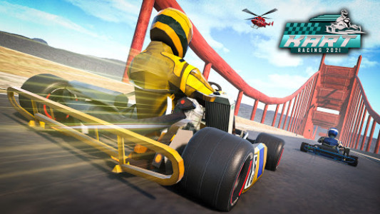 اسکرین شات برنامه Multiplayer Go Kart Racing Games 2021 3