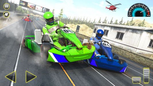 اسکرین شات برنامه Multiplayer Go Kart Racing Games 2021 5