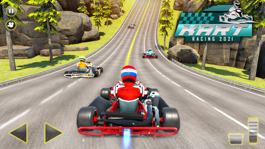 اسکرین شات 1 برنامه GoKart Multiplayer Racing Game