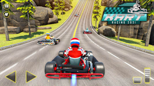 اسکرین شات برنامه Multiplayer Go Kart Racing Games 2021 6