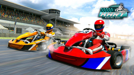 اسکرین شات برنامه Multiplayer Go Kart Racing Games 2021 7
