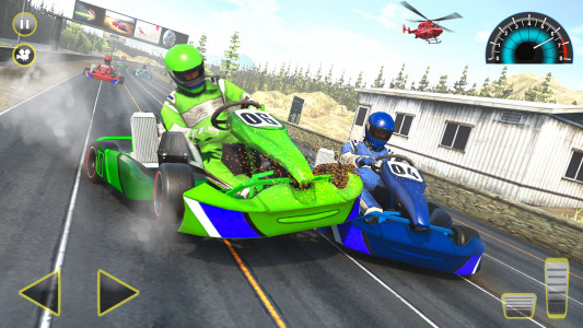 اسکرین شات 5 برنامه GoKart Multiplayer Racing Game