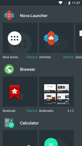 اسکرین شات برنامه Nova Launcher 5