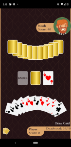 اسکرین شات بازی Gin Rummy 8