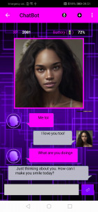 اسکرین شات برنامه AI Girlfriend: Romantic Chat 4