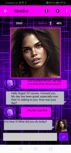 اسکرین شات برنامه AI Girlfriend: Romantic Chat 8