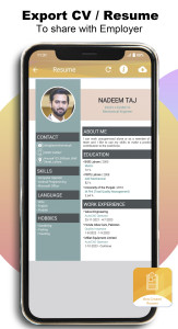 اسکرین شات 7 برنامه Resumify - AI CV Maker