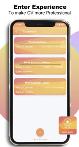 اسکرین شات 5 برنامه Resumify - AI CV Maker