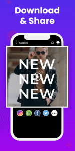 اسکرین شات 7 برنامه Vidsi: Promo Video Maker